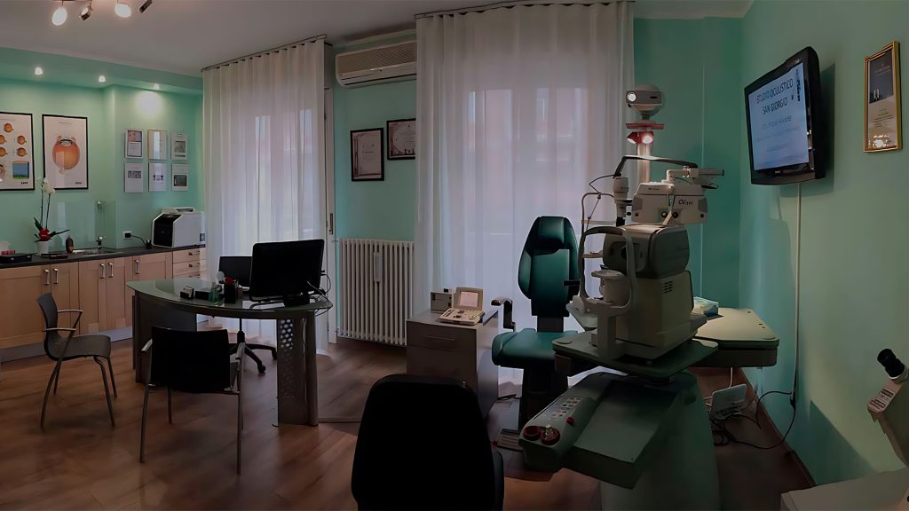 Immagine dello studio oculistico San Giorgio a Ferrara - pagina delle patologie oculari trattate con piรน frequenza: vizi di rifrazione, cataratta, glaucoma, occhio secco, retinopatia diabetica, degenerazione maculare, invecchiamento palpebrale